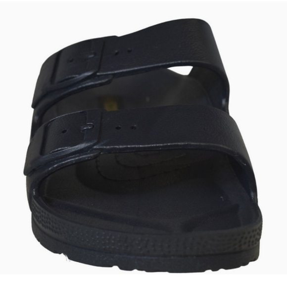 Tecs Two Band Sandals Black -7 - Picture 5 of 8